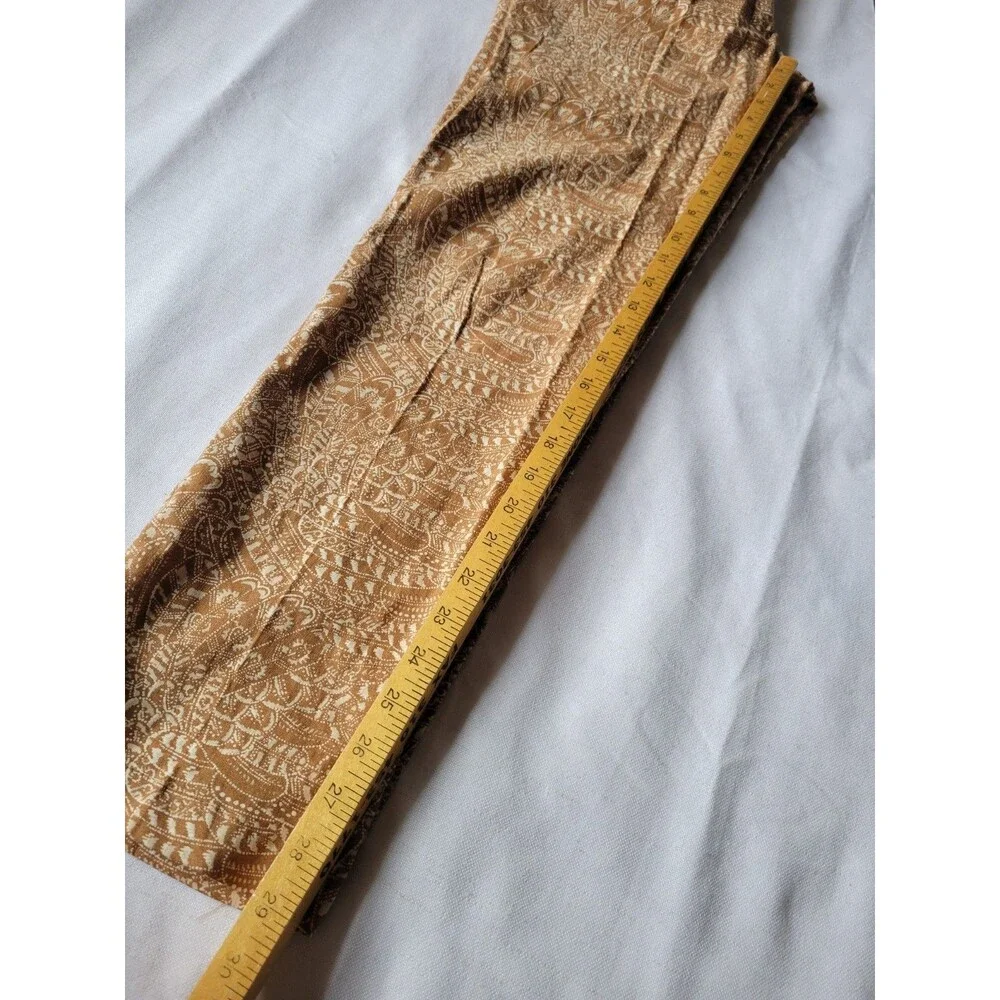 INC International Concepts Suit Set Women’s Paisley Linen Blend Size XS